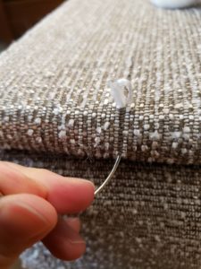 補修中マットレス針⑧