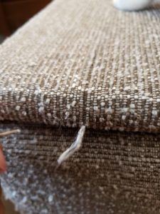 補修中マットレス針⑩