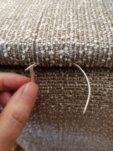 補修中マットレス針⑫